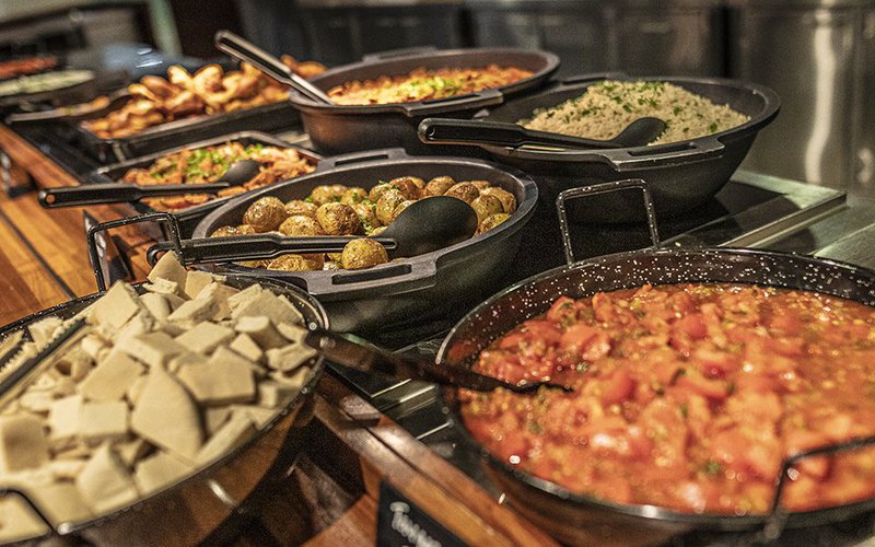 Lämmin buffet